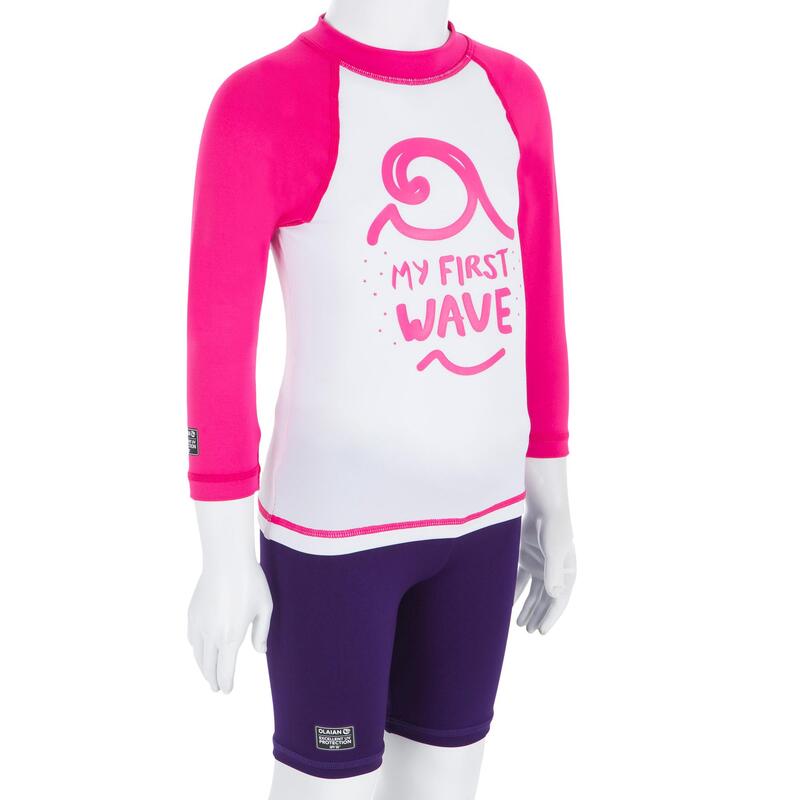 Corsaire anti UV surf 100 bébé violet