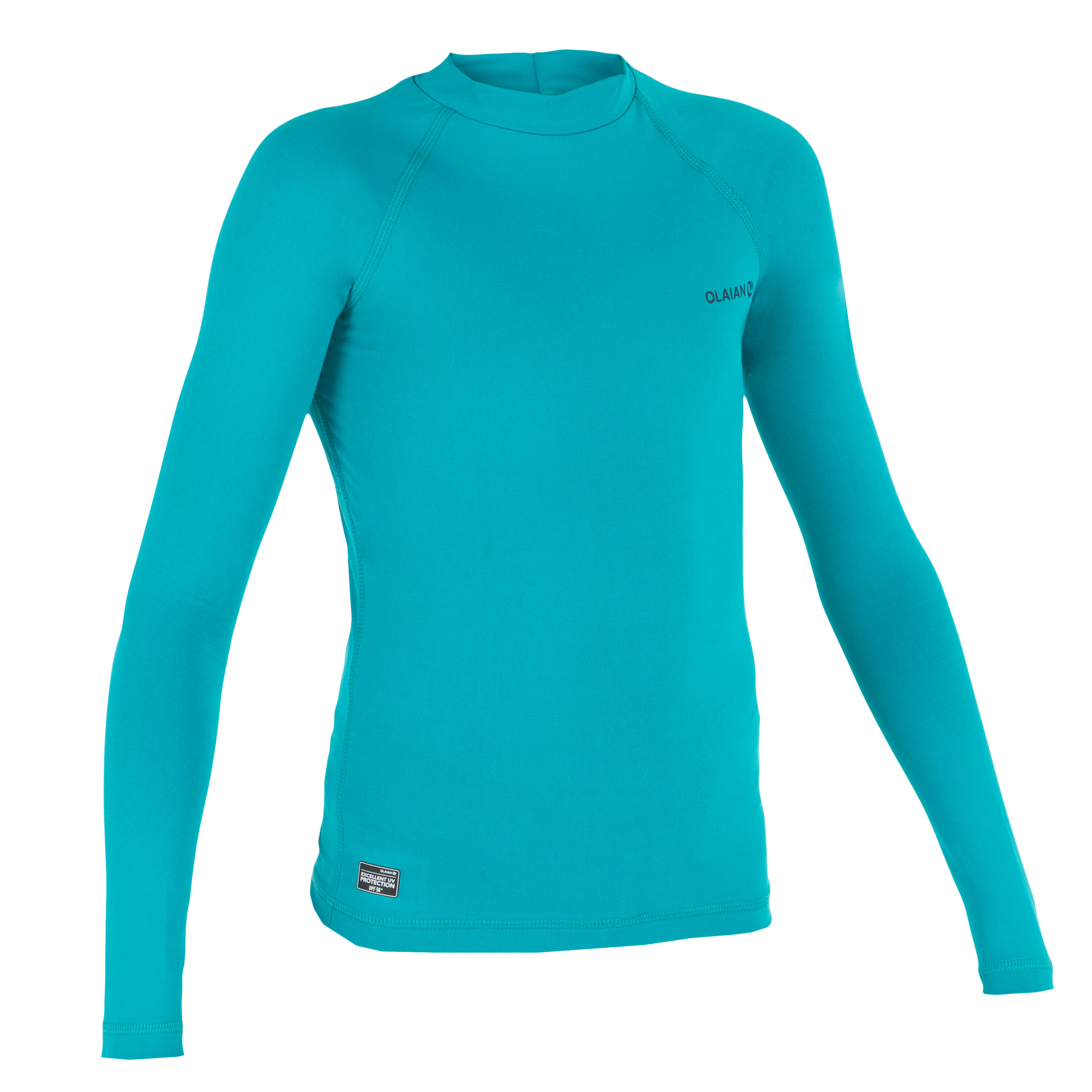 Olaian Uv Werende Rashguard 100 Met Korte Mouwen Voor Kinderen Surfen Turquoise olaian kopen in de aanbieding Olaian Uv Werende Rashguard 100 Met Korte Mouwen Voor Kinderen Surfen Turquoise olaian kopen in de aanbieding