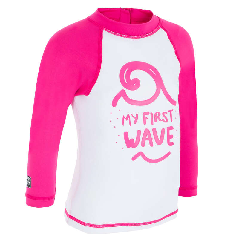 BABY SWIMSUITS & ACCESS. - UV TOP 100L BB Top Wht OLAIAN
