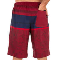 100 long surfing boardshorts Red stripes