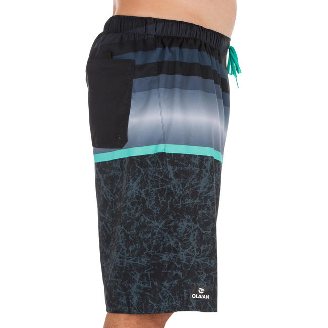 100 long surfing boardshorts Black stripes