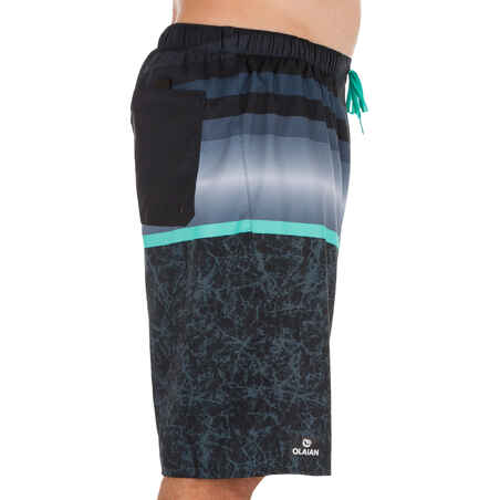 100 long surfing boardshorts Black stripes