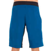 500 long surfing boardshorts plain blue