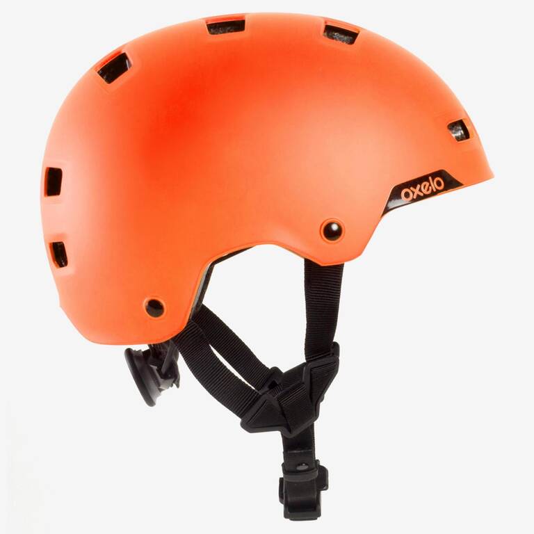 Skating Skateboarding Scootering Helmet MF540 - Neon Orange