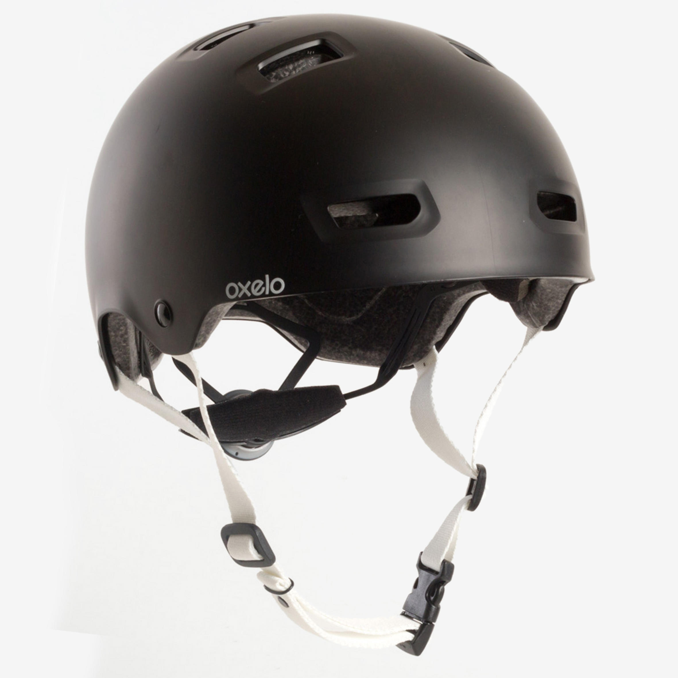 

Inline Skating Skateboarding Scooter Helmet MF500 - Black