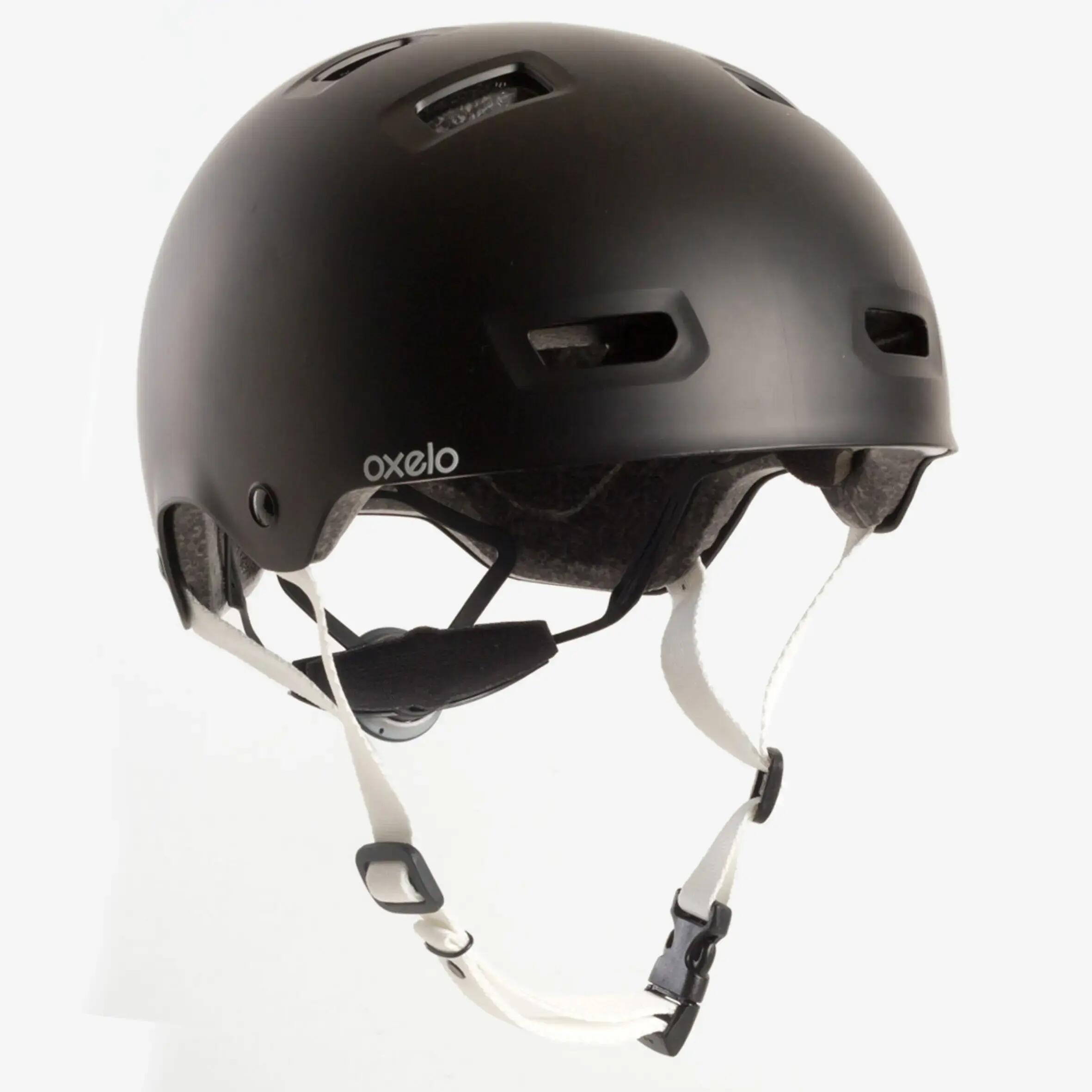 MF500 Inline Skating Skateboarding Scootering Helmet - Black 2/18