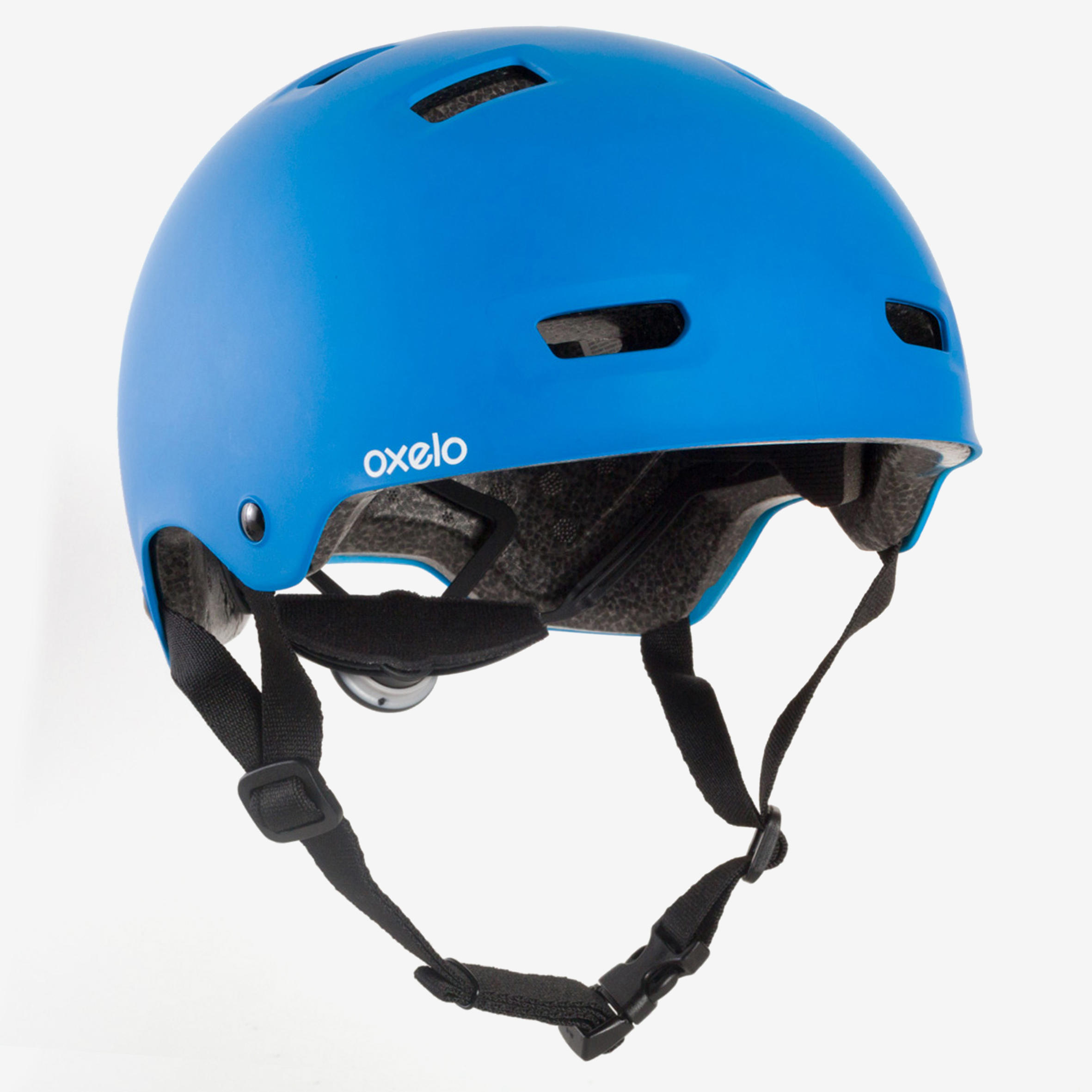 

Skating Skateboarding Scootering Helmet MF500 - Blue -  By OXELO | Decathlon