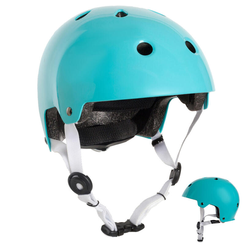 Casco para andar en patines, patineta, patín del diablo PLAY 5 turquesa Casco para andar en patines, patineta, patín del diablo PLAY 5 turquesa