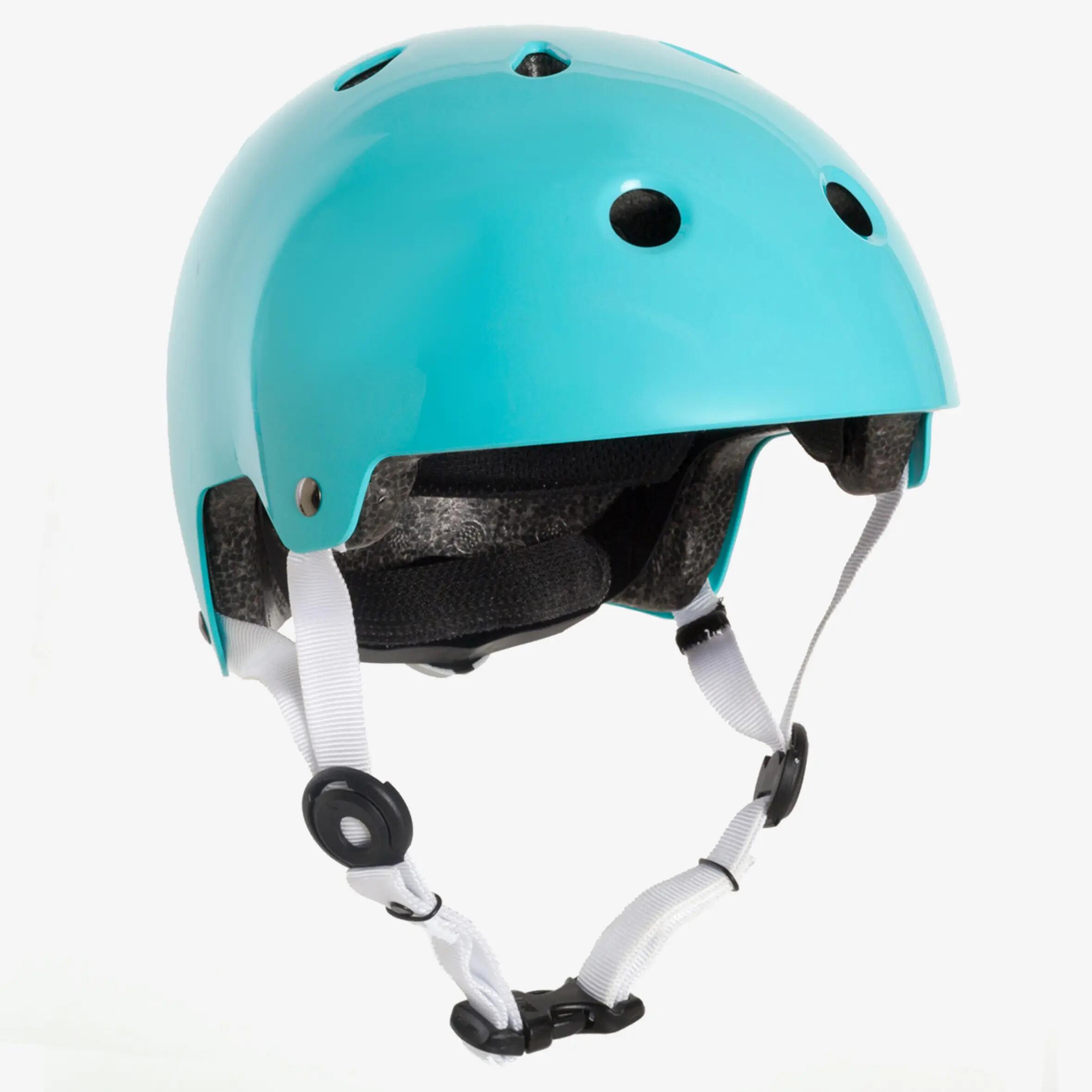 Play 5 Inline Skates Skateboard Scooter Helmet - Turquoise 2/15