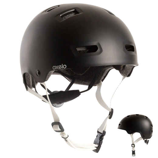 
      MF500 Inline Skating Skateboarding Scootering Helmet - Black
  