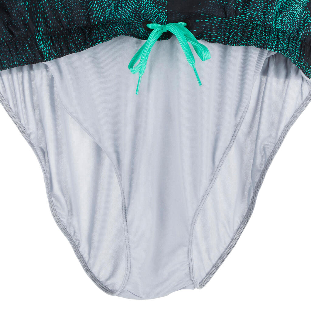 Boardshorts lang Surfen 100 Kokoline blau