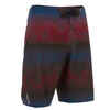 Plavky Boardshort na surf dlhé 900 Symbio Red