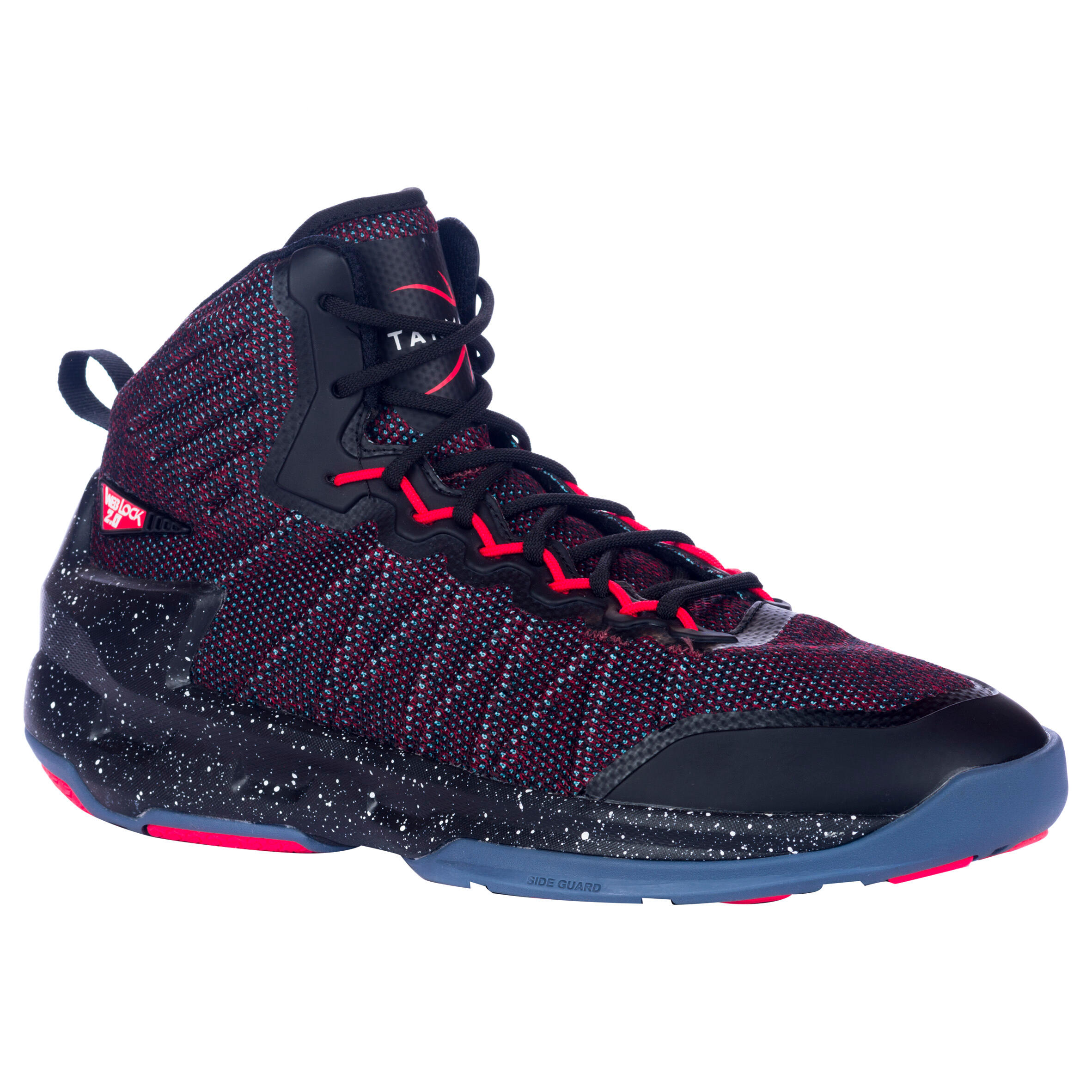 Basketballschuhe Shield 500 Fortgeschrittene Damen/Herren rot/schwarz Basketballschuhe Shield 500 Fortgeschrittene Damen/Herren rot/schwarz