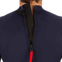 חליפת גלישה קצרה 100 מניאופרן 1.5 מ"מ לגברים - כחול נייבי