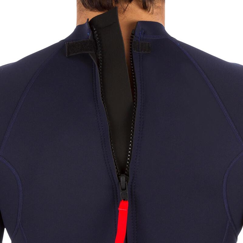 Neopren Shorty Surfen Herren 1,5 mm 100 marineblau