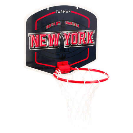 Mini B New York Set Kids'/Adult Mini Basketball Set - BlueBall included. 