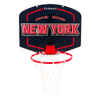 Basketbalový kôš Mini B New York pre deti aj dospelých modrý(vrátane lopty) 