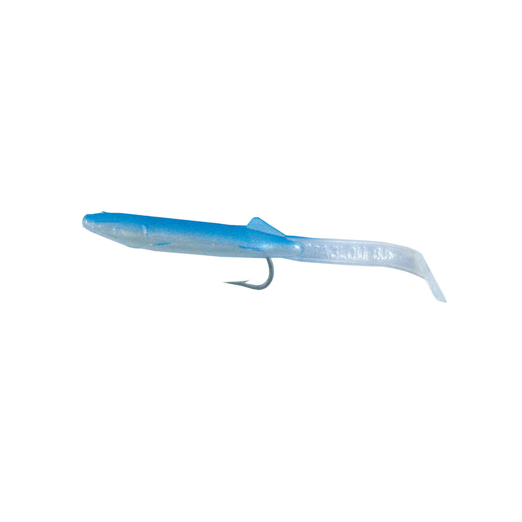 Raglou lure 12cm pearl blue x12 sea fishing