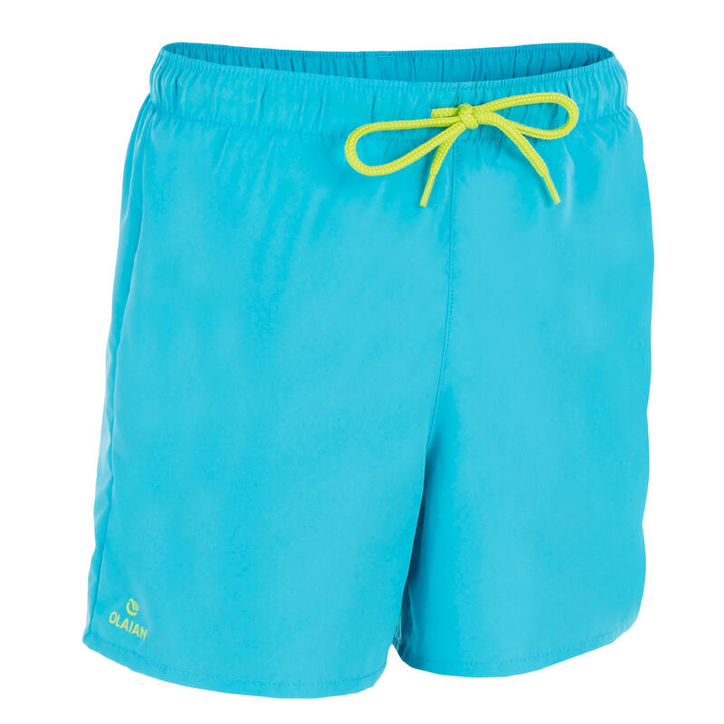 Boardshort court garçon Hendaia Prems turquoise