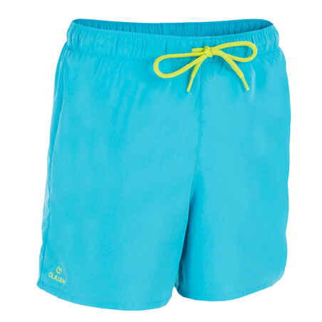 Hendaia boys' short boardshorts - Prems Turquoise