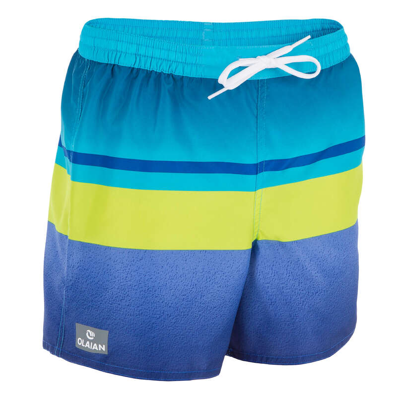 BOY'S BOARDSHORTS Clothing - 100 BBS TWEEN Mood green OLAIAN - Swimwear and Beachwear