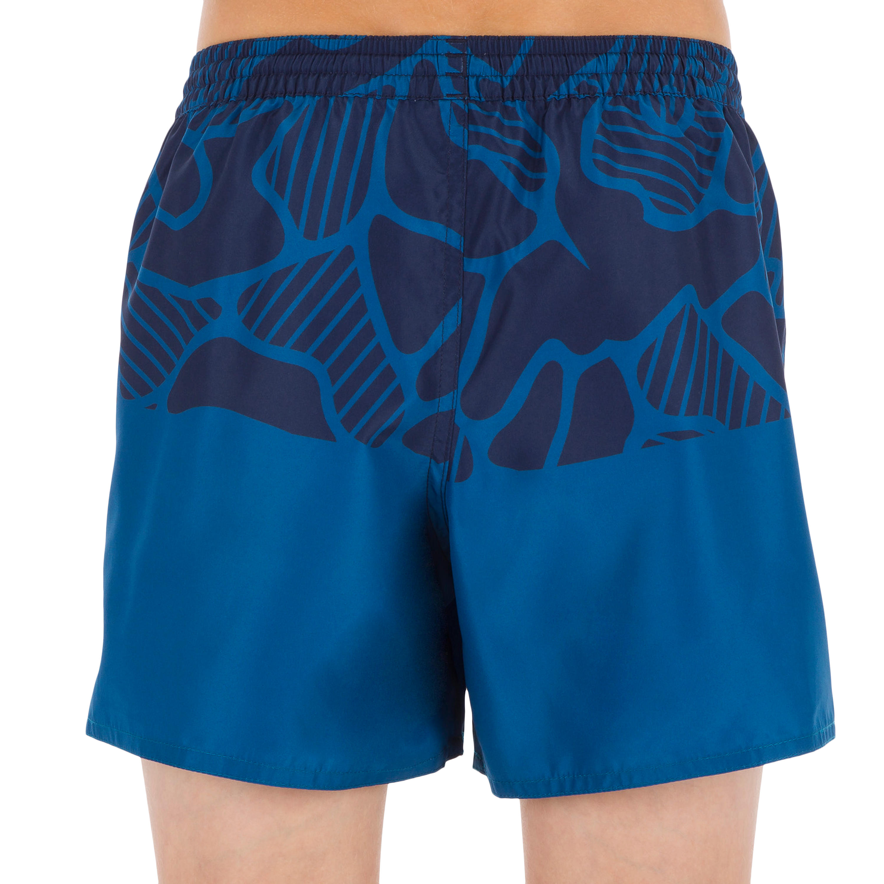 

100 short Tween surfing boardshorts Water blue