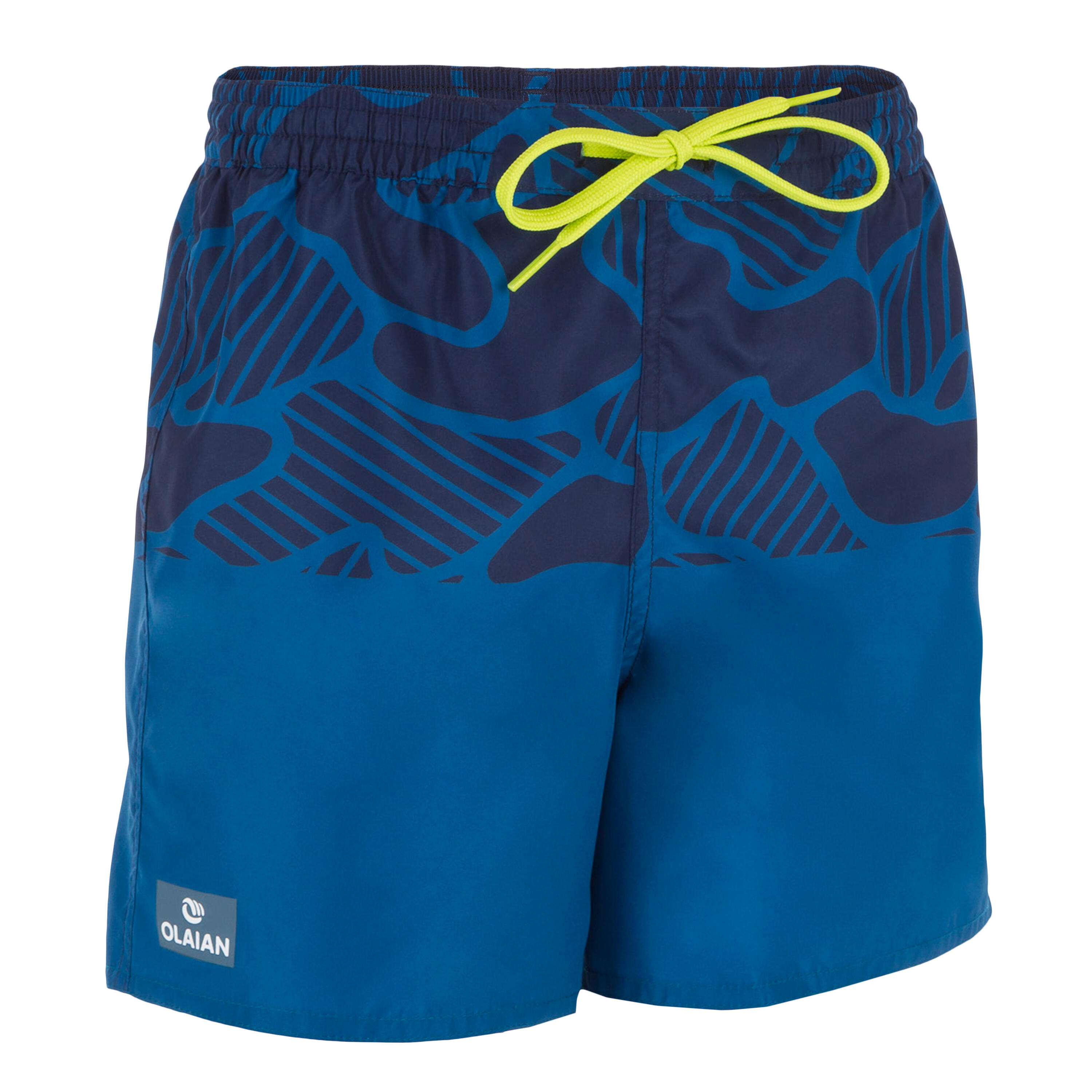 100 short Tween surfing boardshorts Water blue
