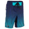 500 long Tween surfing boardshorts Flow blue