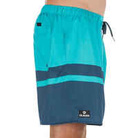 100 short surfing boardshorts Blue stripes