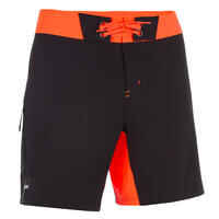 500 Short Surfing Boardshorts - Plain Black