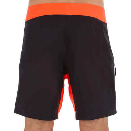 500 Short Surfing Boardshorts - Plain Black