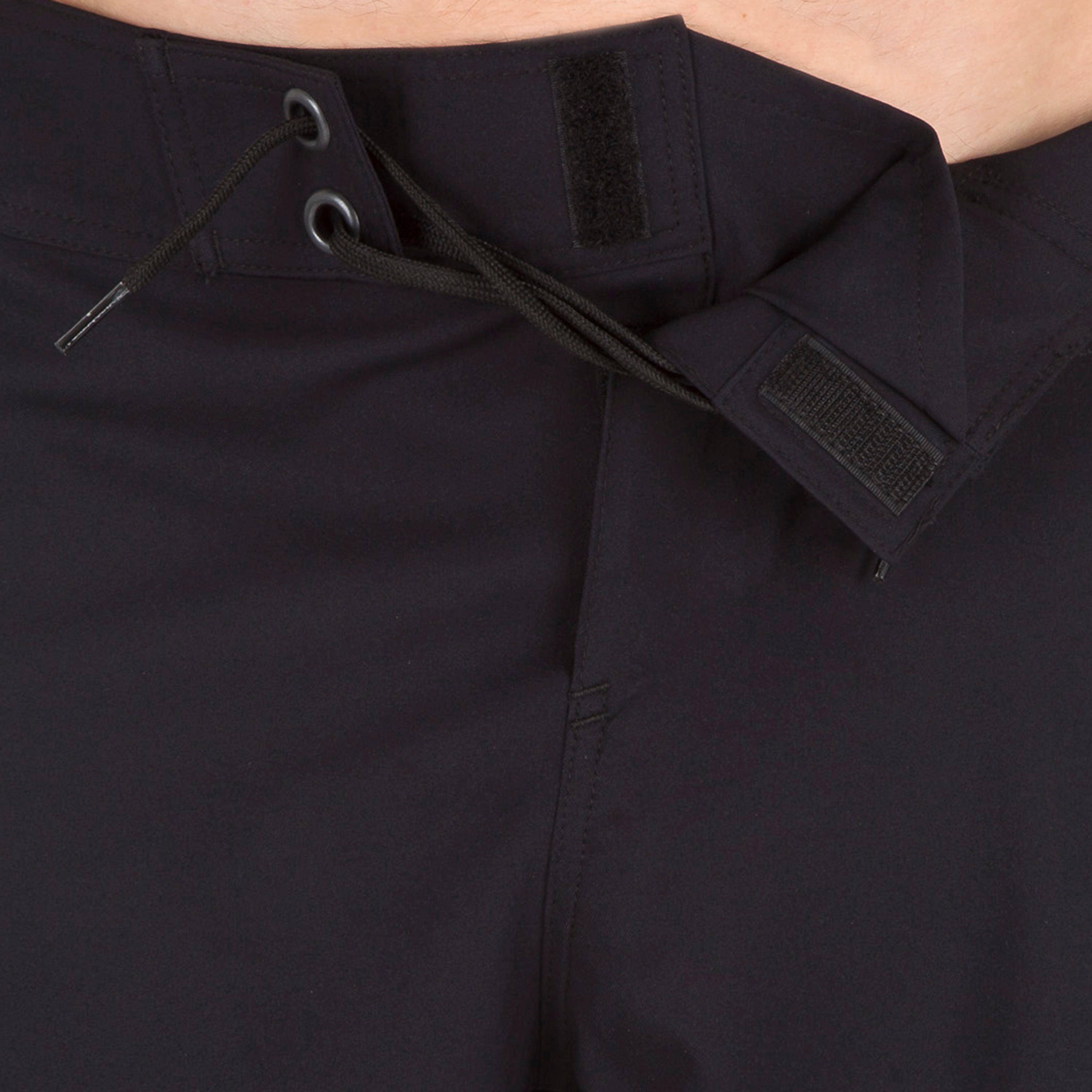 Men Surfing Boardshorts 500 Short Full Black -  4