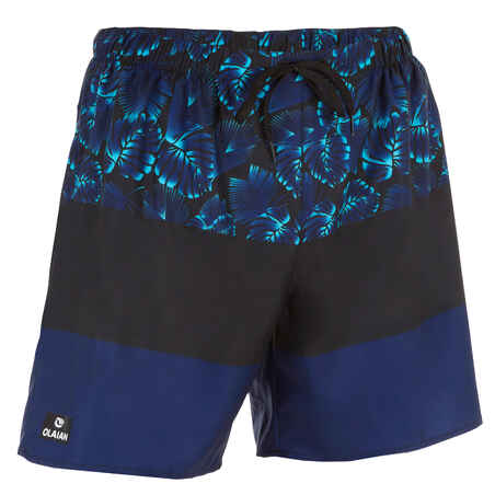 Surf boardshort court 100 Block Black