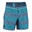 Surf boardshort court 500 Lines Blue