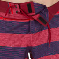 500 short surfing boardshorts Red lines