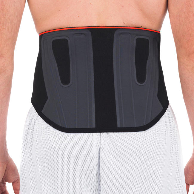 Soft 300 Men's/Women's Supportive Lumbar Brace Black