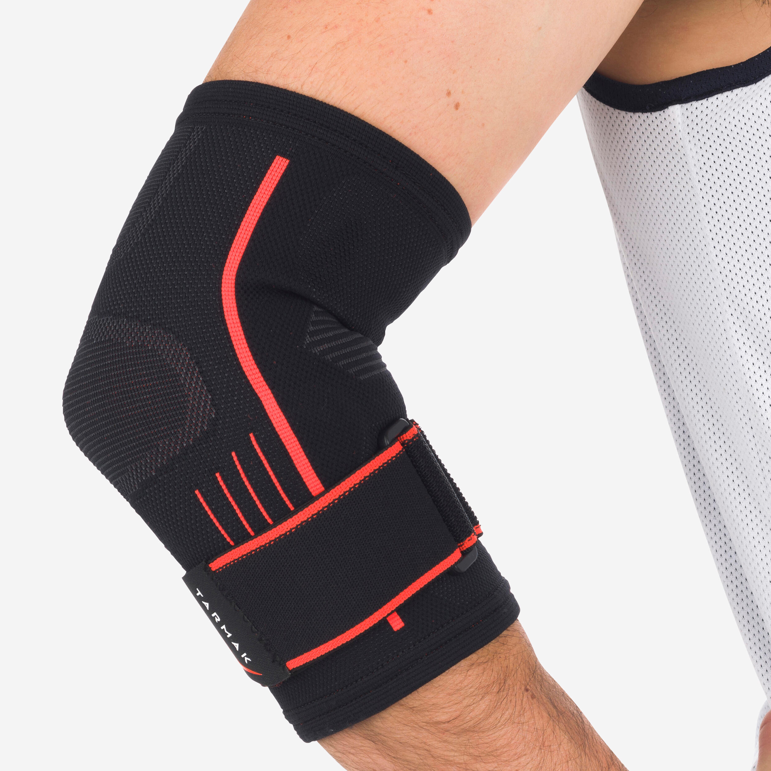 Tarmak - Coudière De Maintien Gauche/droite Pour Homme/femme Mid 500 Noire - Coudière De Maintien - Nutrition Et Soin - Noir - Taille Unique - Decathlon