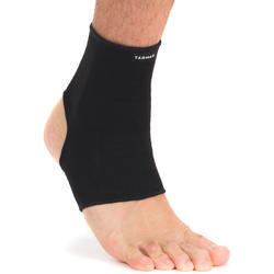 Chevillère gauche/droite de maintien compressif homme/femme SOFT 100 noire