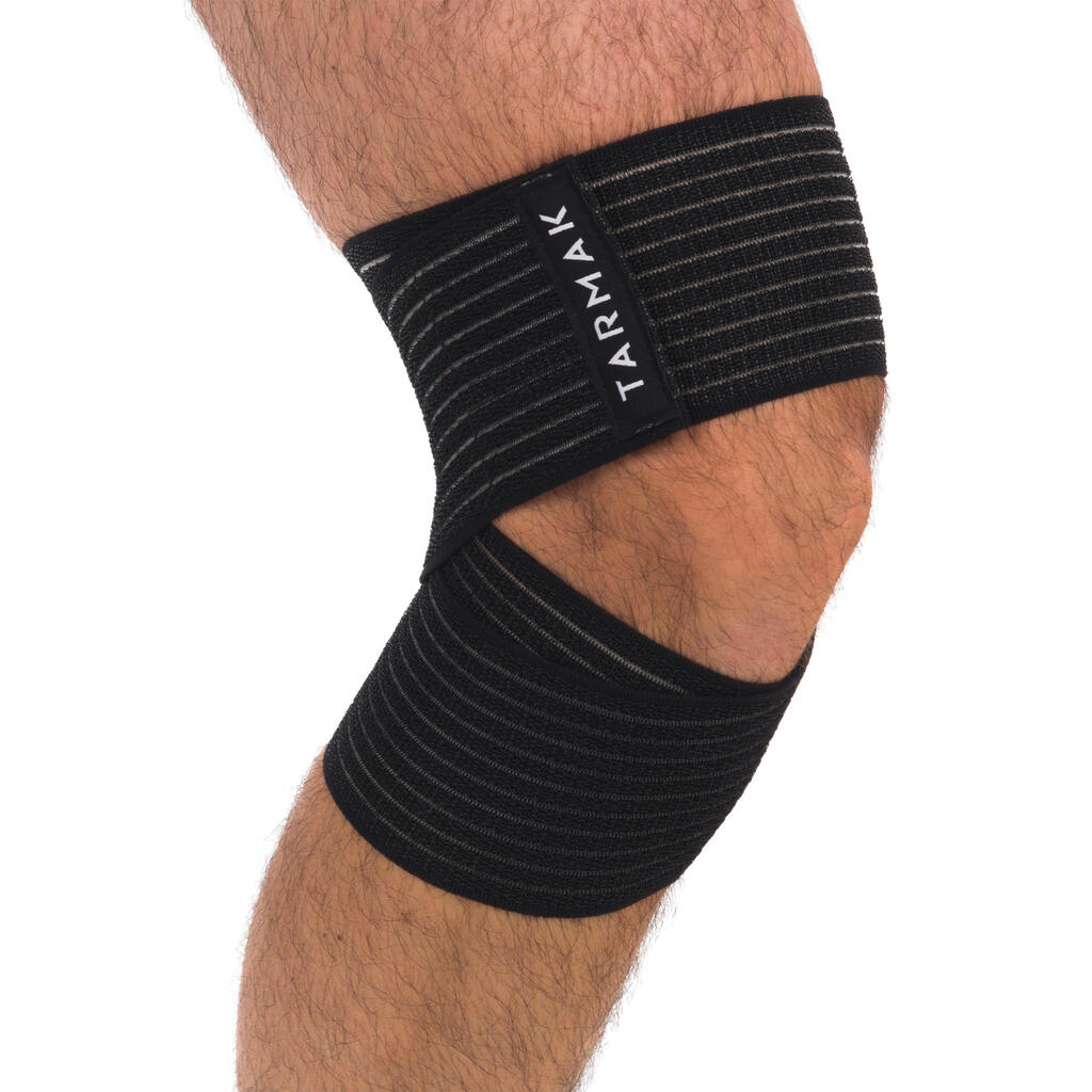 8 cm x 1.2 m Reusable Support Strap - Black