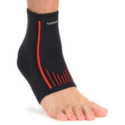 Chevillère gauche/droite de maintien compressif homme/femme SOUPLE 500 noire