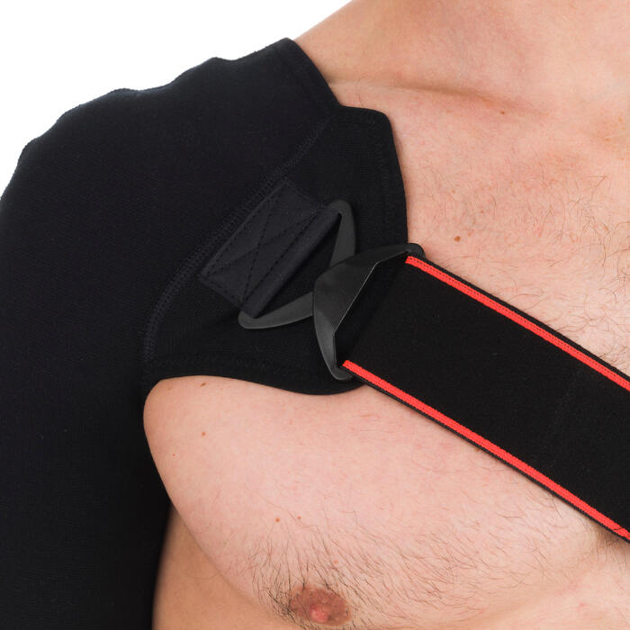 Men's/Women's Left/Right Shoulder Support Mid 500 Black Decathlon