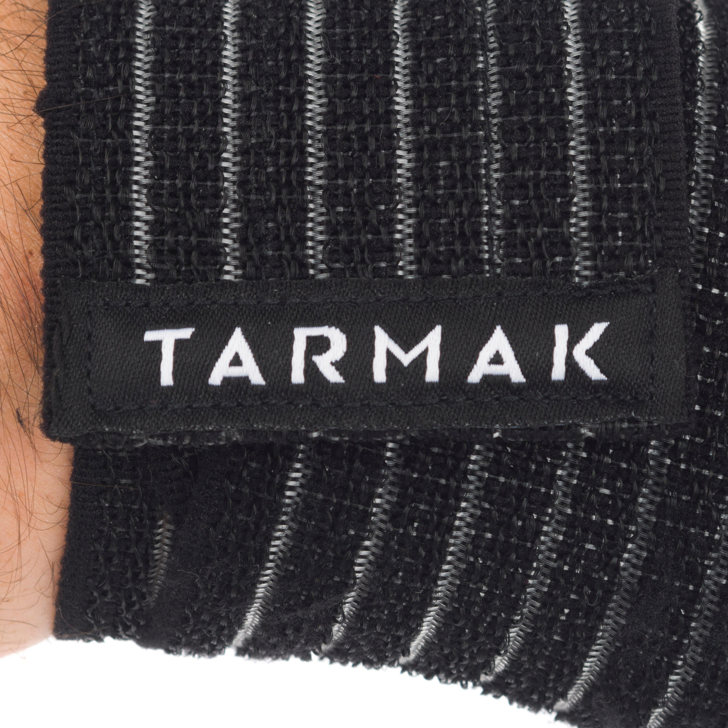 6 cm x 0.9 m Reusable Support Strap - Black - TARMAK