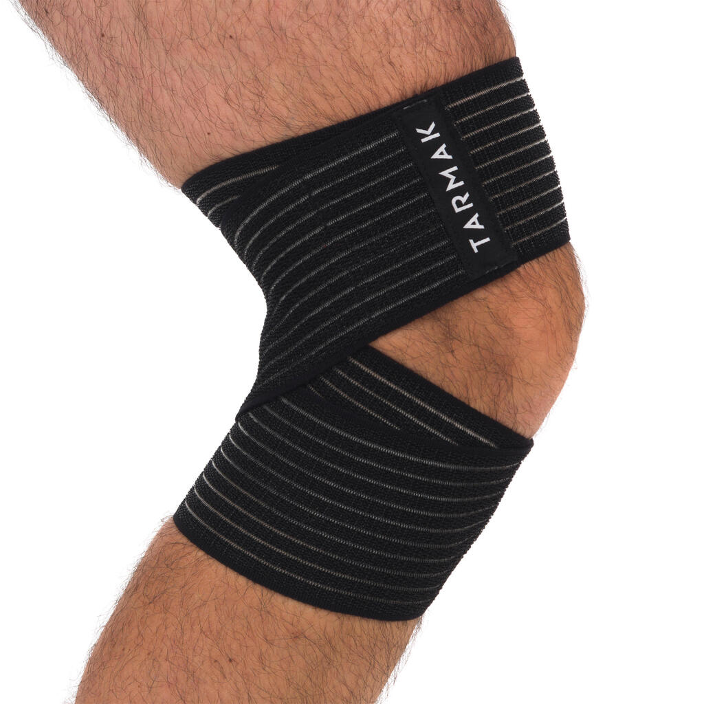 Stützbandage wiederverwendbar 8cm × 1,2m schwarz