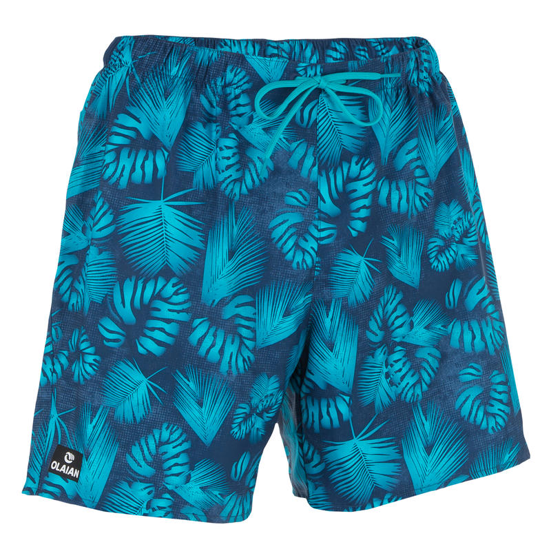 100 Short Surfing Boardshorts Flower Grey 100 Short Surfing Boardshorts Flower Grey