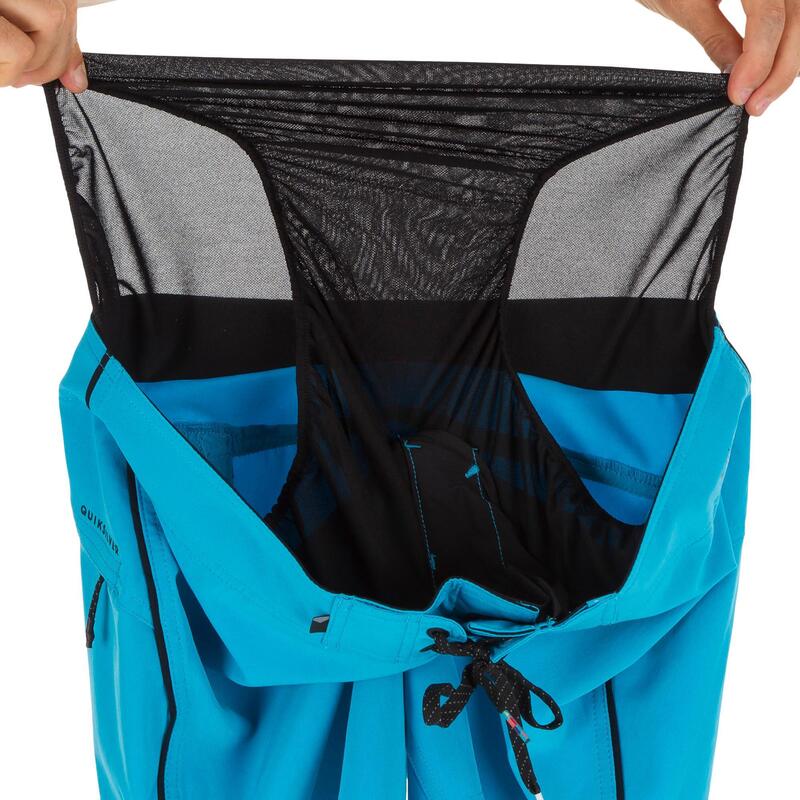 Bañador Quiksilver Surf Hombre Stretch Liso Cordón Azul 16 '