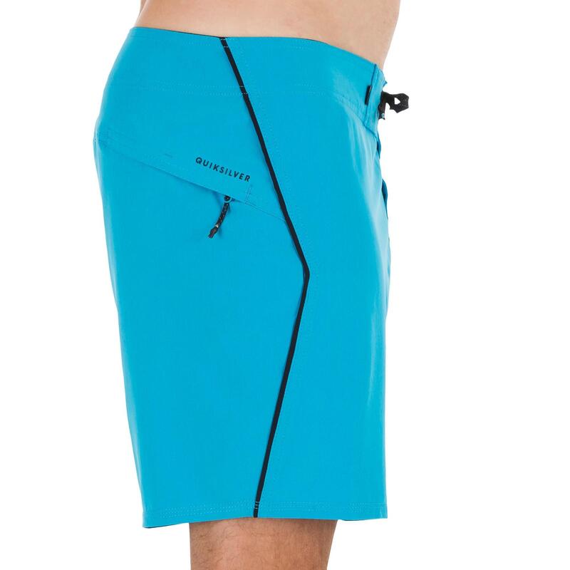 Boardshorts 16'' Herren stretch blau