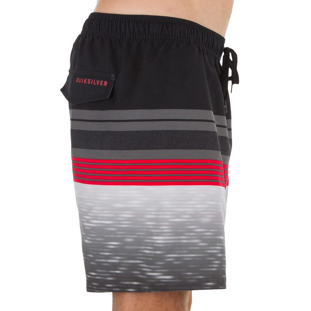 Men's Boardshorts - Mix N'Stripes Black