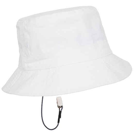 
      Adults’ Sailing boat hat 100 - White cotton
  