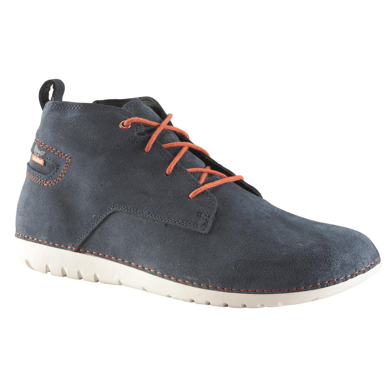 Flow Mid men's everyday walking shoes - navy blue