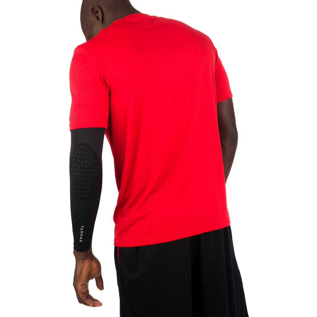 Damen/Herren Basketball T-Shirt - TS500 Fast schwarz